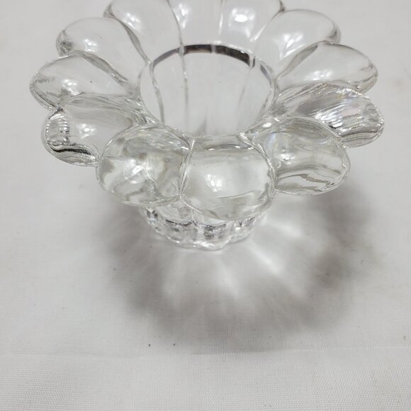 Forever Crystal Candle Holders Set of 2 Candle/Votive Holders Style #315199 - Picture 4 of 5